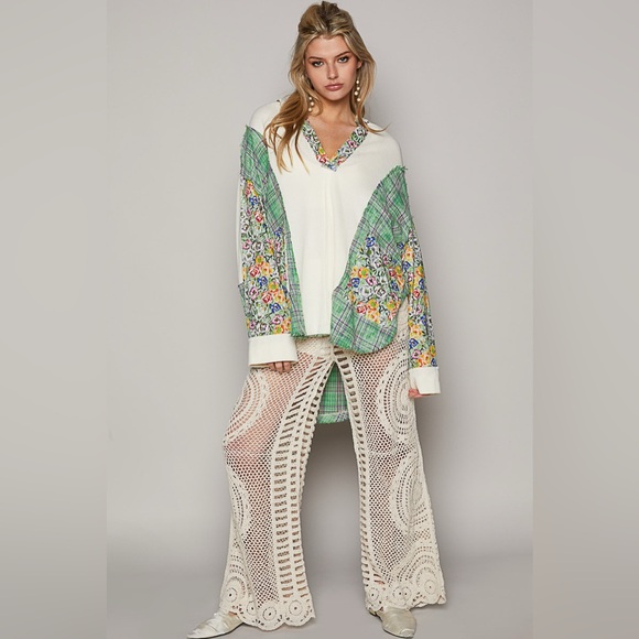 #214 New POL Oversized thermal top with hood - Picture 3 of 10